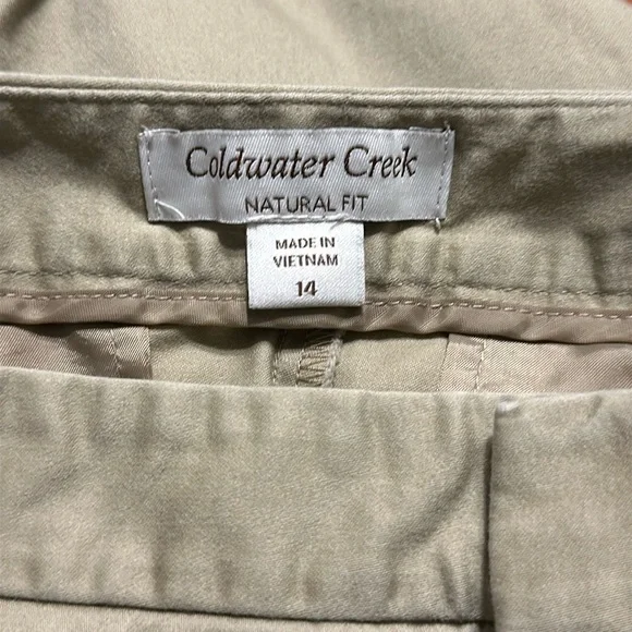 Bundle of Two Pairs of Coldwater Creek Natural Fit Pants Size 14 in GUC - Picture 15 of 17